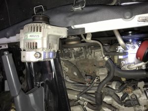 2017.09.19 軽トラのオルタネーター交換作業を行いました