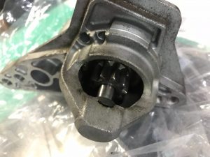 エンジン始動の際